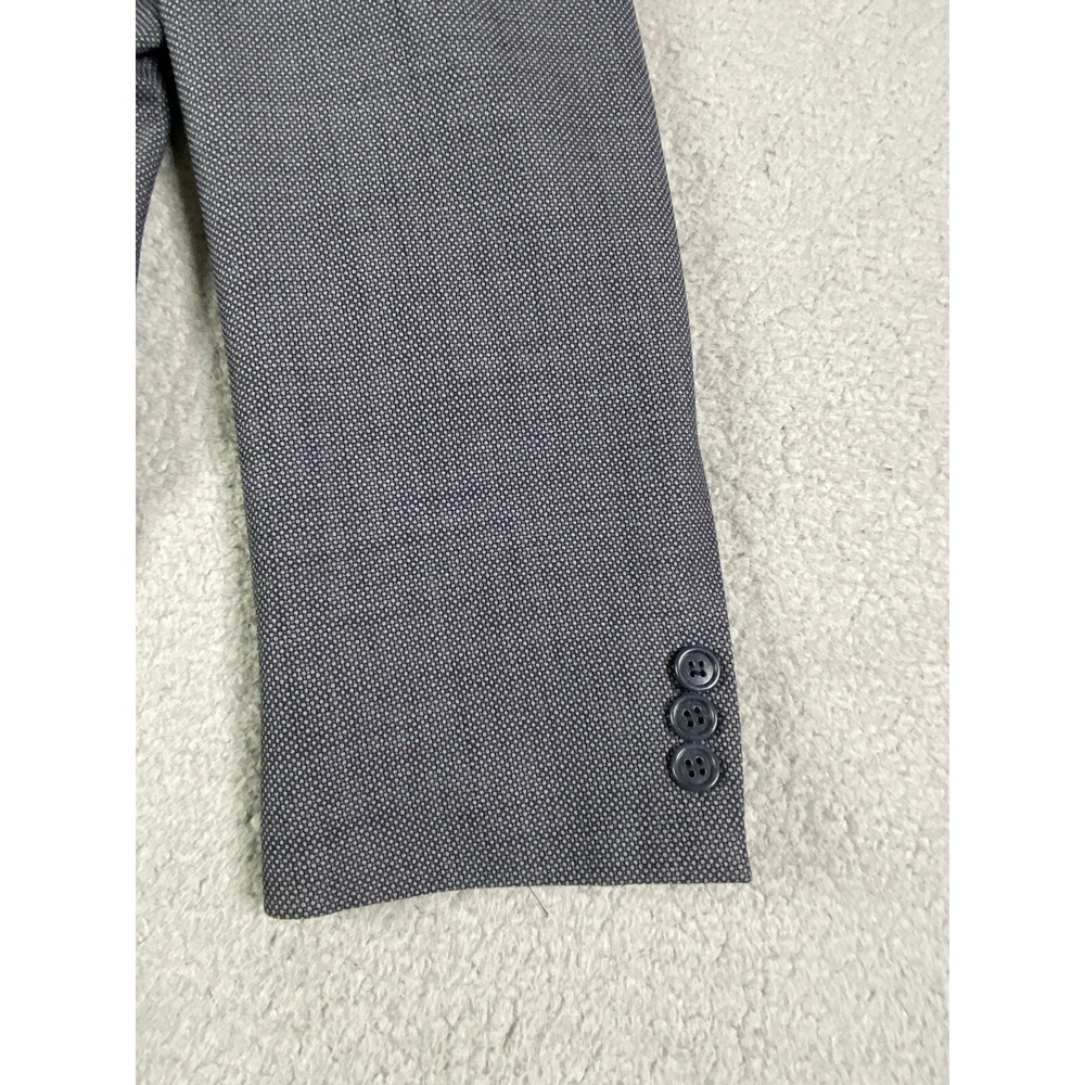 Brooks Brothers Suit Jacket 40 R Gray Wool Birdseye Luxury Brooksease Sport Coat - Picture 2 of 16